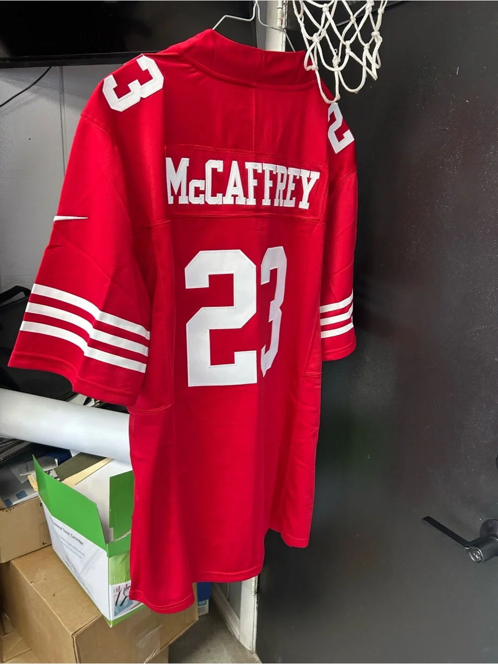 Nike NFL 49ers Christian McCaffrey jersey